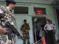 Security  arrangements beefed up at the  counting  centres