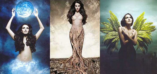 Neha Dhupia topless for saving the earth.