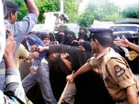 Protests against scribes’ arrests