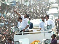 Chiru launches padayatra to curb prices spiral
