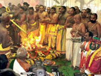 Adbhuta Mahayagam begins in Tirumala