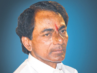 KCR's birthday today went unnoticed.