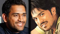 Dhoni, Cherry completes the comedy act.