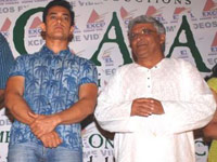 Rivals getting together--Aamir Khan and Javed Akthar