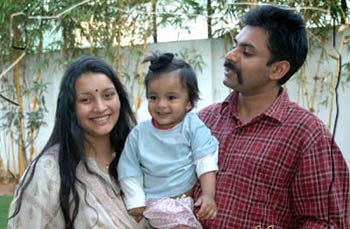 Pawan Kalyan and Renu blessed with daughter.