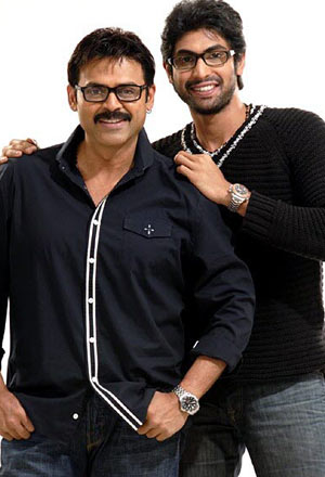 Venkatesh share Rana's evening.