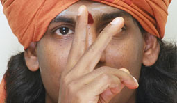 Nithyananda crying, hospitalized for heart attack