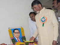 Naidu for national project status for Polavaram