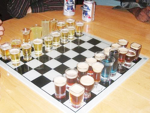 Photo Josh: Innovative beer glass game