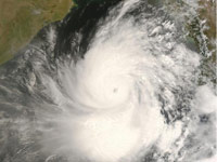 10 persons feared  killed in cyclone