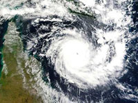 Communication network crashes due to cyclone