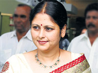 Jayasudha threatens to quit over GHMC polls