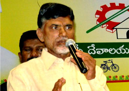TDP is the only main opposition to Congress: Chandrababu