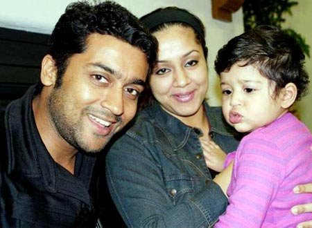 Jyothika gives birth to Little Suriya