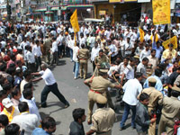 Bandh partial in Nizamabad