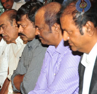 Mohan Babu blessings for 'Robot'