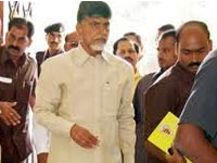 Bad weather delays Babu's flight to Rajahmundry