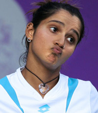Sania misses gold by 'Acarophobia'
