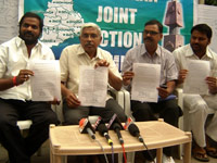 Signature campaign against AP Fete organized in Old city