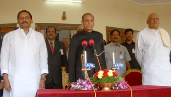Kiran Kumar Reddy sworn-in as 16th Chief Minister