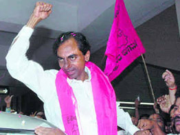 TRS Maha Garjana defered by rains 