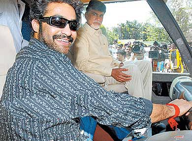 Naidu headaches with Jr. NTR