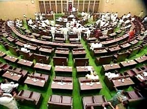 House rocked by T slogans, suspensions on Budget Day