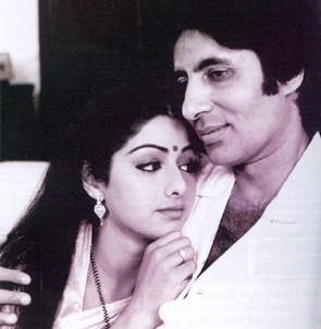 Sridevi with Big B for a Tamil director