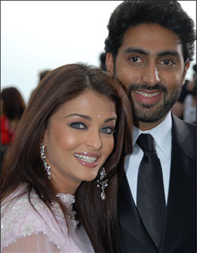 Aishwarya Tattoo on Bachchan body