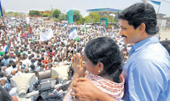 YS Jagan's landslide victory