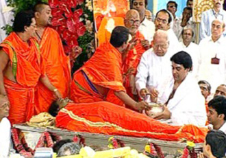 Sai Baba Maha Samadhi Darshan today