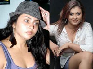 Namitha fires @ 'Rangam' Aunty