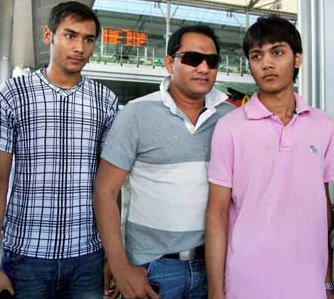 Azharuddin's son critical in road accident