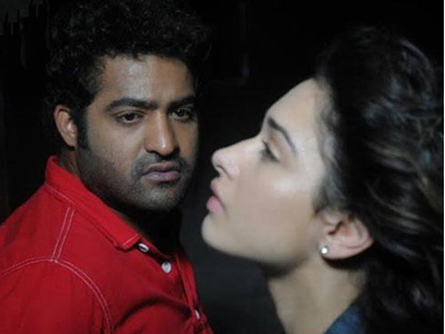 Tamanna bothered by Jr. NTR Colors | cinejosh.com