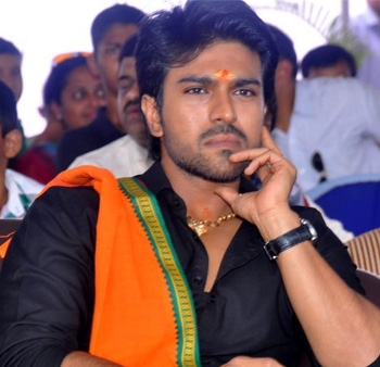 Ramcharan repeating the 'Big Boss' bit