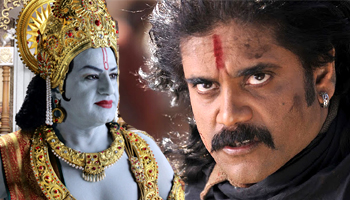 Nagarjuna posing a challenge to Balayya