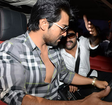 Mega - Nandamuri Friendship @ 'Dammu'