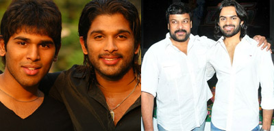 Chiru's 3 Nephews to Rock!