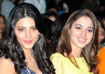 Tamanna & Shruti, The 'Mega' Heroines!