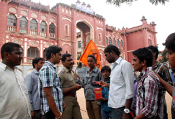 Students Protest against Pawan Kalyan