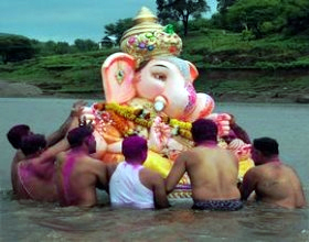 Ganesh procession passes off peacefully