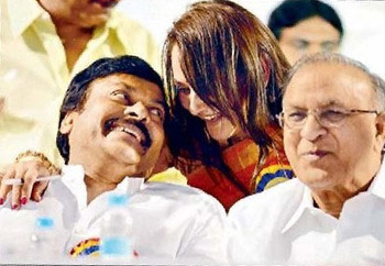 Chiru Launched '80 Years of Telugu CP'
