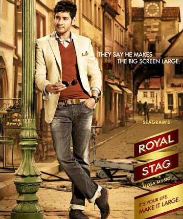 Mahesh Giving 'Royal' Kick