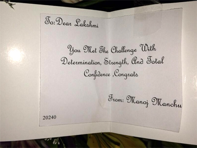 Hero's Wonderful Gesture to Sister