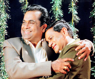 Brahmi and MS Roles in 'Baadshah'