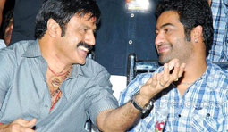 Jr NTR Hurt with Balayya Babai