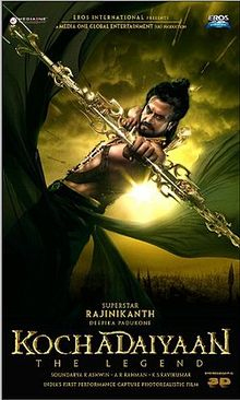 Record Price for 'Kochadaiyaan' Telugu Rights