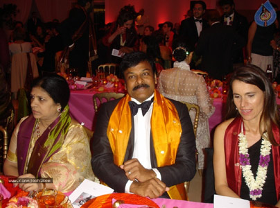 Grand Welcome to Chiru at Cannes