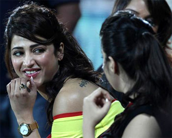 What Was Shruti Doing With CSK?