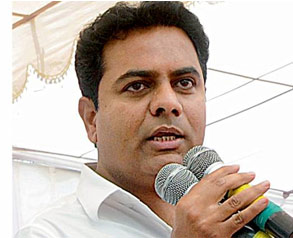 KTR accuses CM of hurting Telangana self-respect